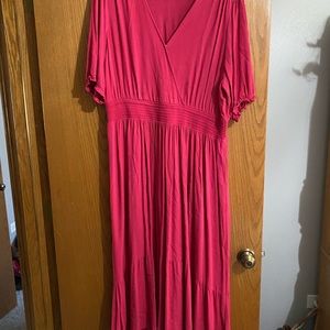 Raspberry pink dress